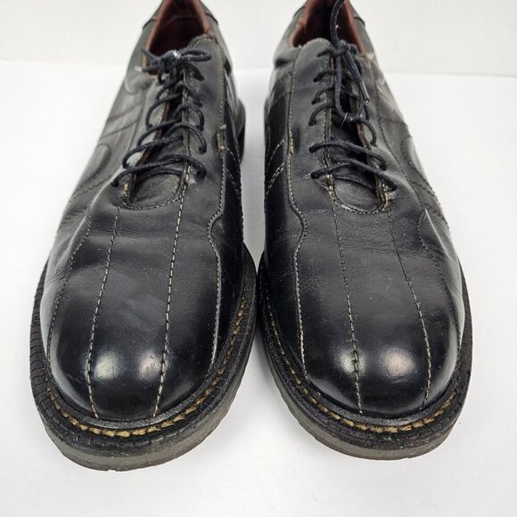 Allen Edmonds Voyager Black Leather Casual Lace Up Walking Shoe 10 - Picture 5 of 13